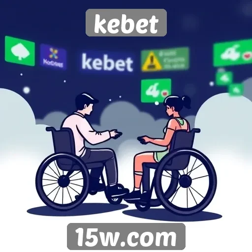 Acessibilidade no kebet para jogadores com deficiência
